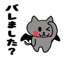 Devil cat & Angel cat sticker #5022859