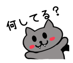 Devil cat & Angel cat sticker #5022867