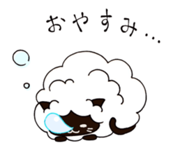 sheep  cat sticker #5023017