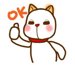 Kishu Inu-Leo-( Japanese dog ) sticker #5023750