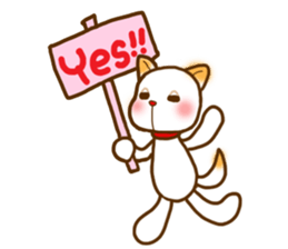 Kishu Inu-Leo-( Japanese dog ) sticker #5023752