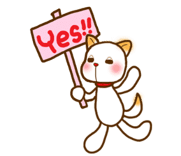 Kishu Inu-Leo-( Japanese dog ) sticker #5023752