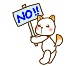 Kishu Inu-Leo-( Japanese dog ) sticker #5023753