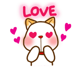 Kishu Inu-Leo-( Japanese dog ) sticker #5023754