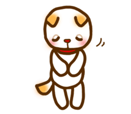 Kishu Inu-Leo-( Japanese dog ) sticker #5023759