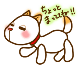 Kishu Inu-Leo-( Japanese dog ) sticker #5023762