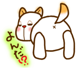 Kishu Inu-Leo-( Japanese dog ) sticker #5023768