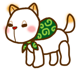Kishu Inu-Leo-( Japanese dog ) sticker #5023769