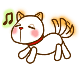 Kishu Inu-Leo-( Japanese dog ) sticker #5023772