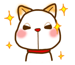 Kishu Inu-Leo-( Japanese dog ) sticker #5023773