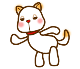 Kishu Inu-Leo-( Japanese dog ) sticker #5023775