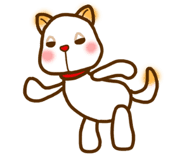 Kishu Inu-Leo-( Japanese dog ) sticker #5023775