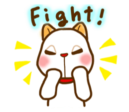 Kishu Inu-Leo-( Japanese dog ) sticker #5023779