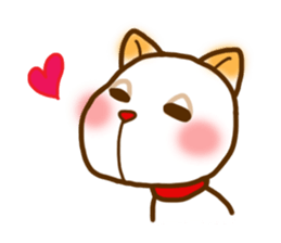 Kishu Inu-Leo-( Japanese dog ) sticker #5023781