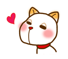 Kishu Inu-Leo-( Japanese dog ) sticker #5023781