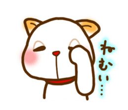 Kishu Inu-Leo-( Japanese dog ) sticker #5023785