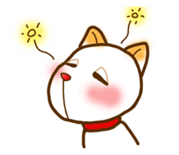 Kishu Inu-Leo-( Japanese dog ) sticker #5023787