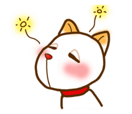 Kishu Inu-Leo-( Japanese dog ) sticker #5023787