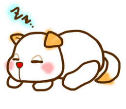 Kishu Inu-Leo-( Japanese dog ) sticker #5023789