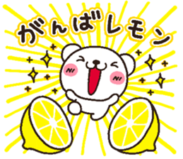 bear heart 17 sticker #5024370