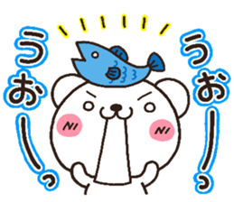 bear heart 17 sticker #5024377