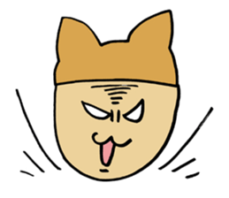 Cat Acorn sticker #5024791