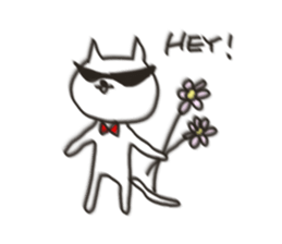 Cat blur sticker #5025138