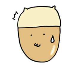 The backlash of the cat acorn sticker #5025230