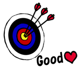 Archery sticker sticker #5025390