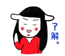 Kintaro and Friends of goat, Part3 sticker #5025792