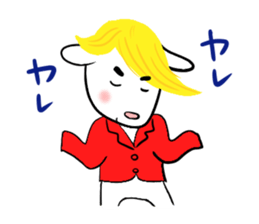 Kintaro and Friends of goat, Part3 sticker #5025799