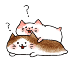 Marshmallow cats (Ver.2) sticker #5025840