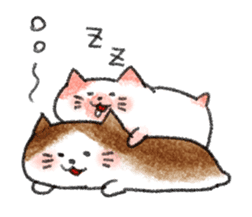 Marshmallow cats (Ver.2) sticker #5025841