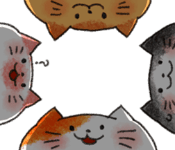 Marshmallow cats (Ver.2) sticker #5025849