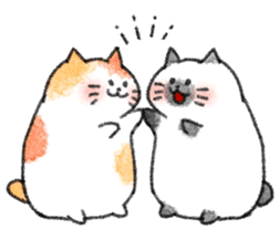Marshmallow cats (Ver.2) sticker #5025865