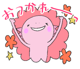 Axolotl and friends Sticker 2 sticker #5025994