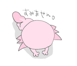 Axolotl and friends Sticker 2 sticker #5026007