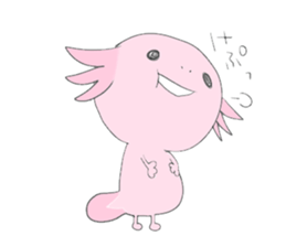 Axolotl and friends Sticker 2 sticker #5026010