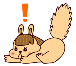 Squishy Squirrel sticker #5026264