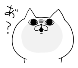 Cat allergy. sticker #5026813