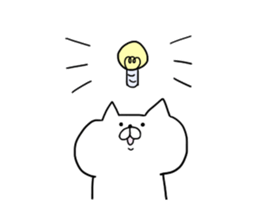 Cat allergy. sticker #5026814