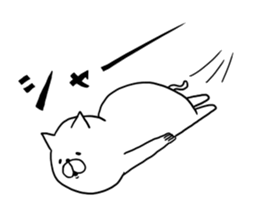 Cat allergy. sticker #5026823