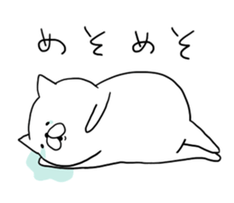 Cat allergy. sticker #5026824