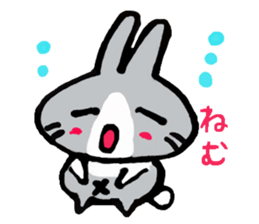 TWO RABBITS sticker #5026882