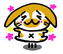 TWO RABBITS sticker #5026888