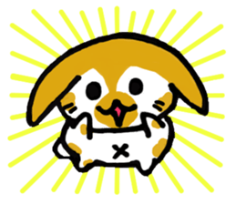 TWO RABBITS sticker #5026897