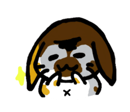 TWO RABBITS sticker #5026899