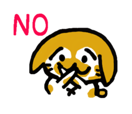 TWO RABBITS sticker #5026901