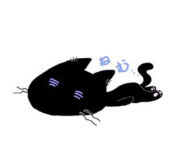 BLACK  CAT   MIU sticker #5026923