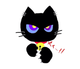 BLACK  CAT   MIU sticker #5026930